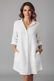 Harper Collins | Casual Shirt Dress For Women