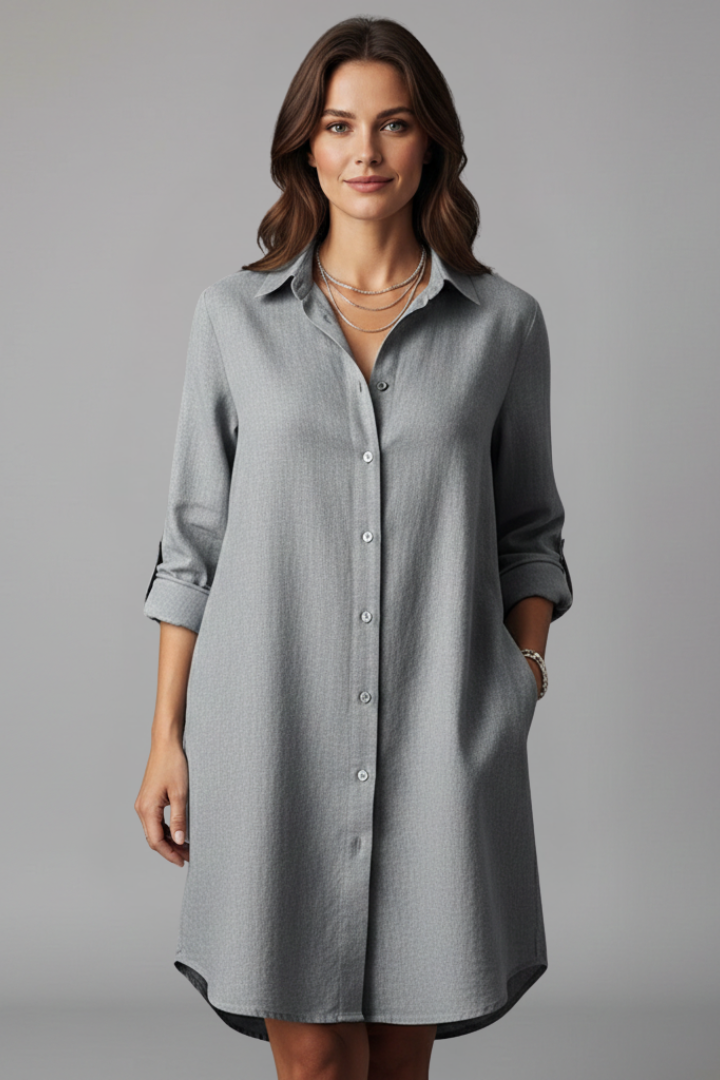 Harper Collins | Casual Shirt Dress For Women