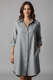 Harper Collins | Casual Shirt Dress For Women