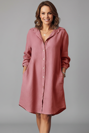 Harper Collins | Casual Shirt Dress For Women