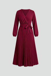 Isabella Laurent | Pleated Maxi Dress For Women