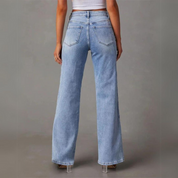 Women's High Waisted Baggy Jeans Pants | Wide