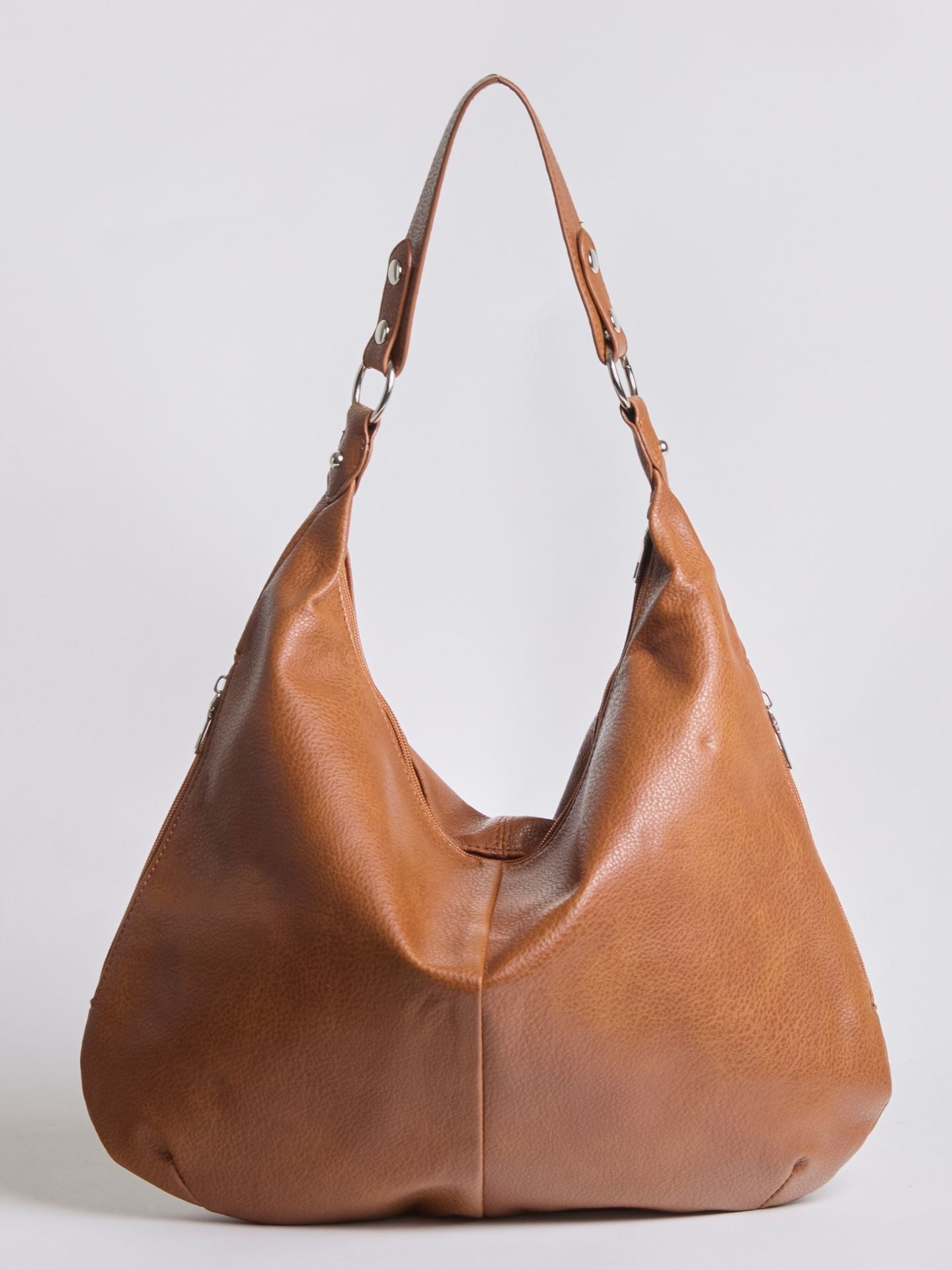 Elara Luxe | Soft Leather Hobo Shoulder Bag