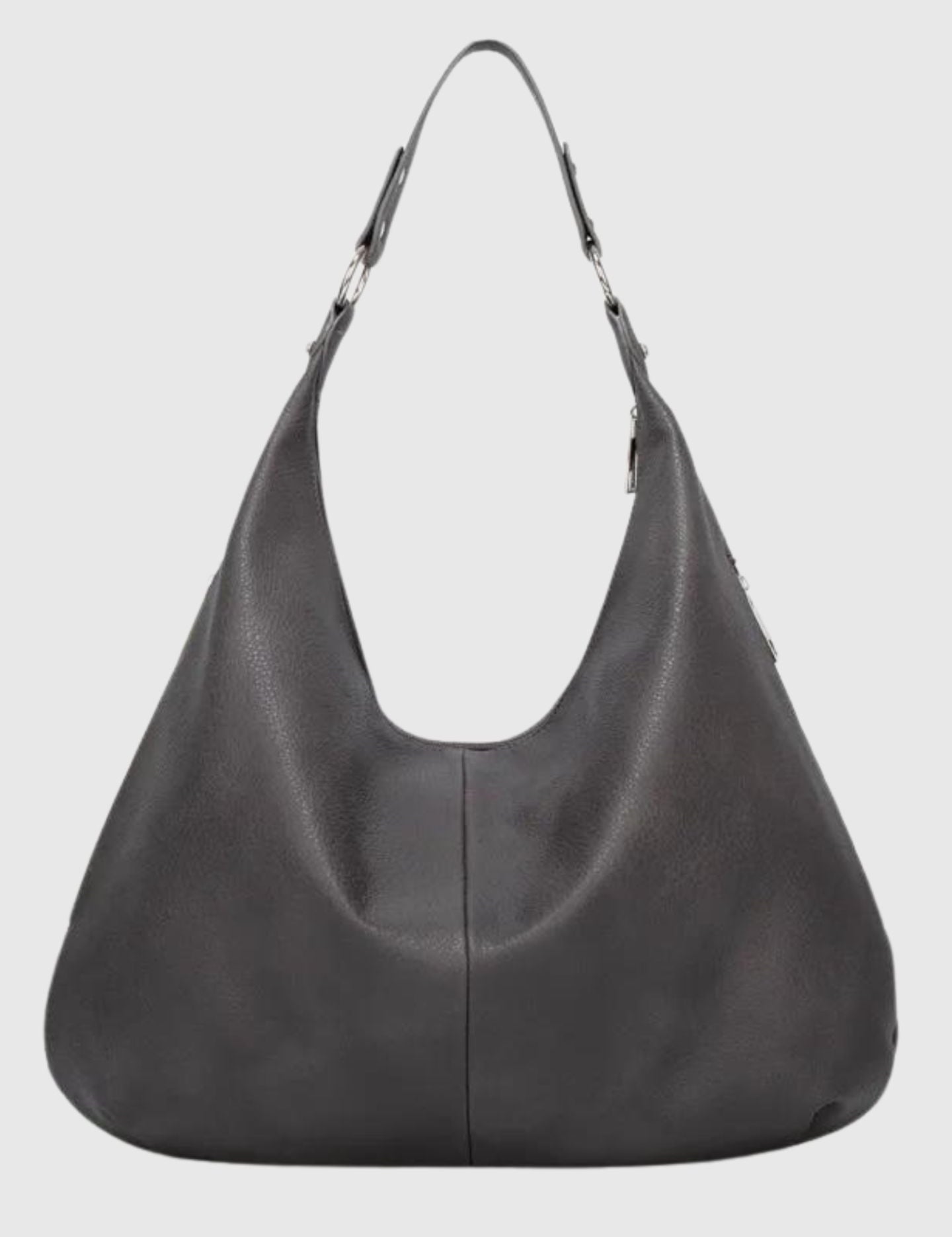 Elara Luxe | Soft Leather Hobo Shoulder Bag