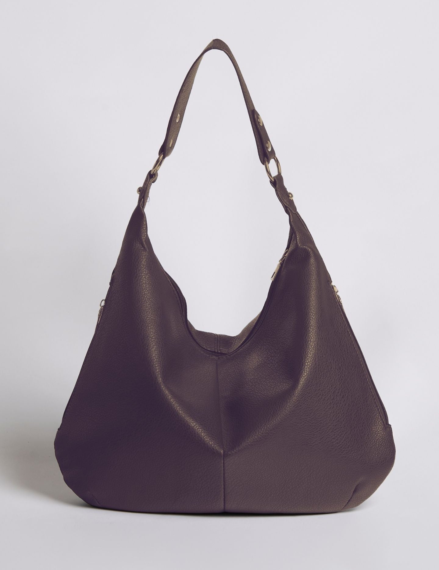 Elara Luxe | Soft Leather Hobo Shoulder Bag
