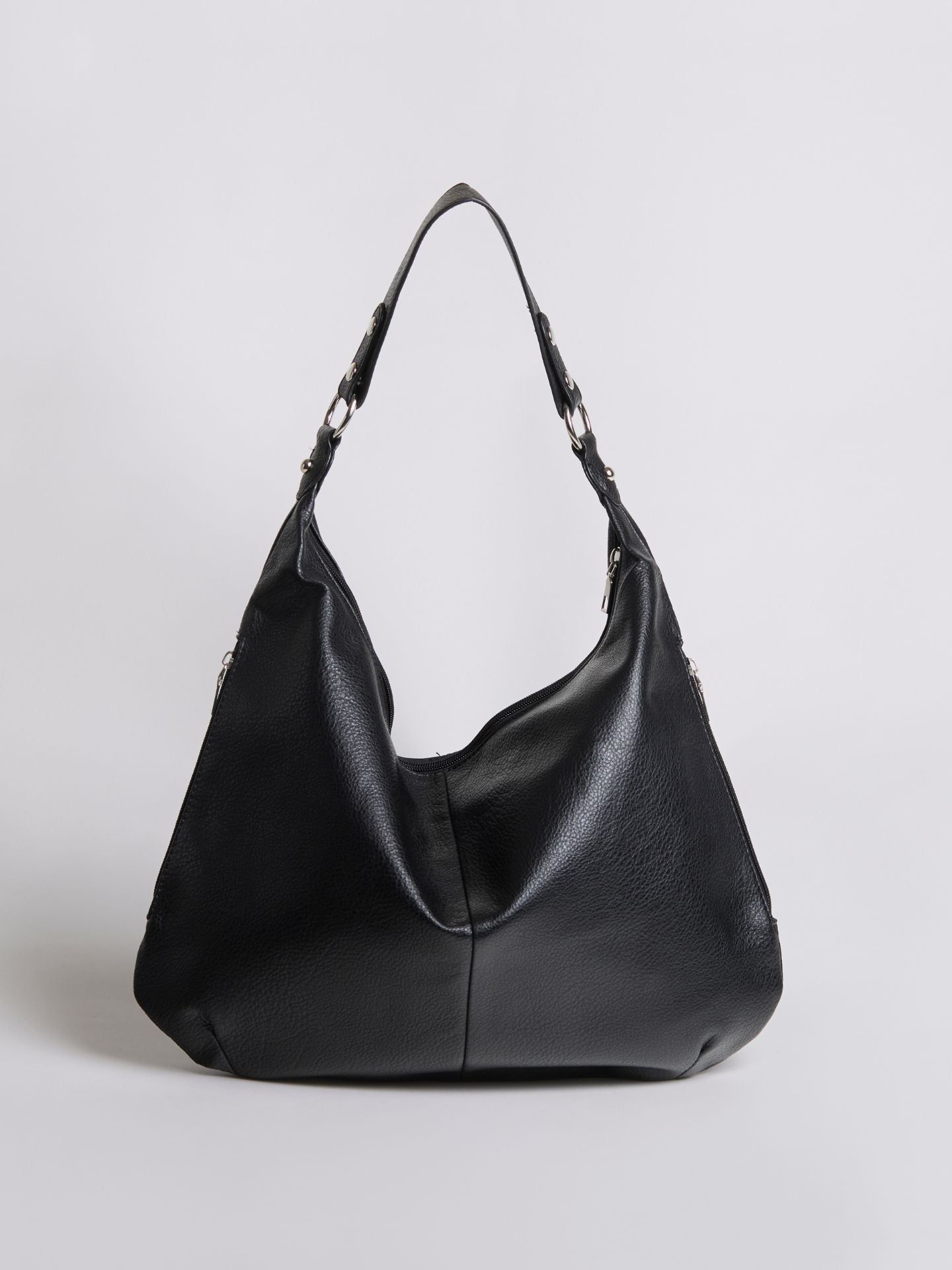 Elara Luxe | Soft Leather Hobo Shoulder Bag