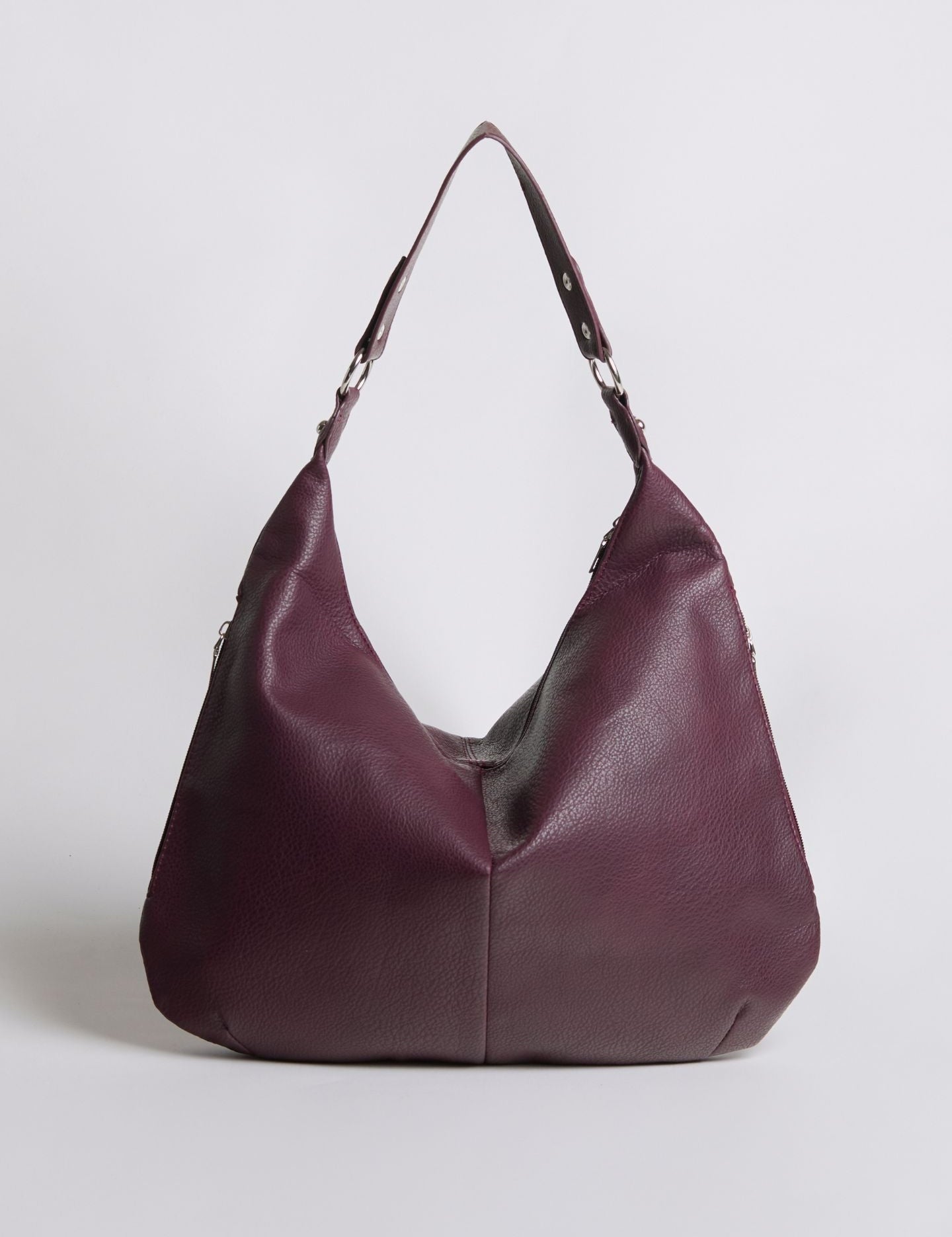 Elara Luxe | Soft Leather Hobo Shoulder Bag