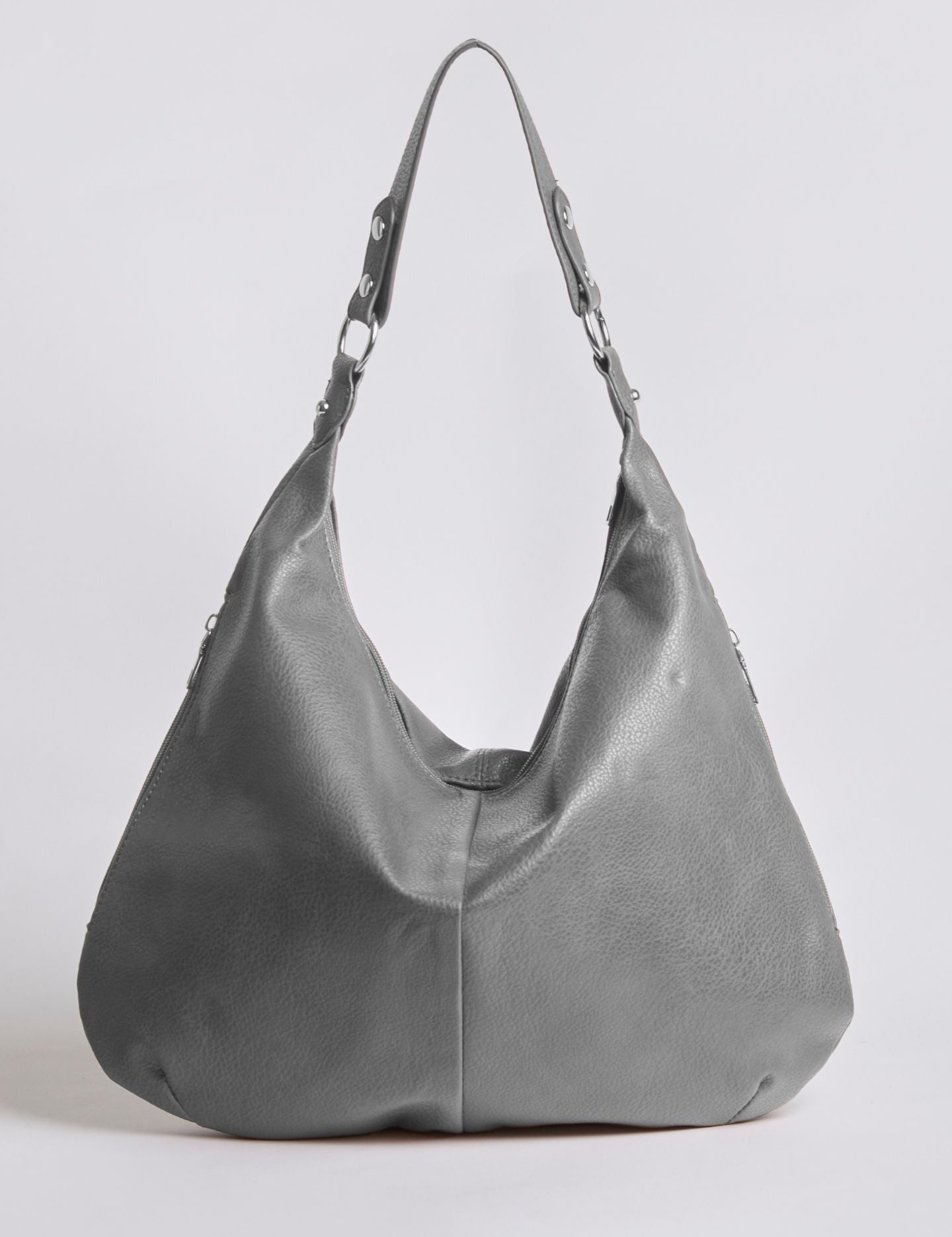 Elara Luxe | Soft Leather Hobo Shoulder Bag