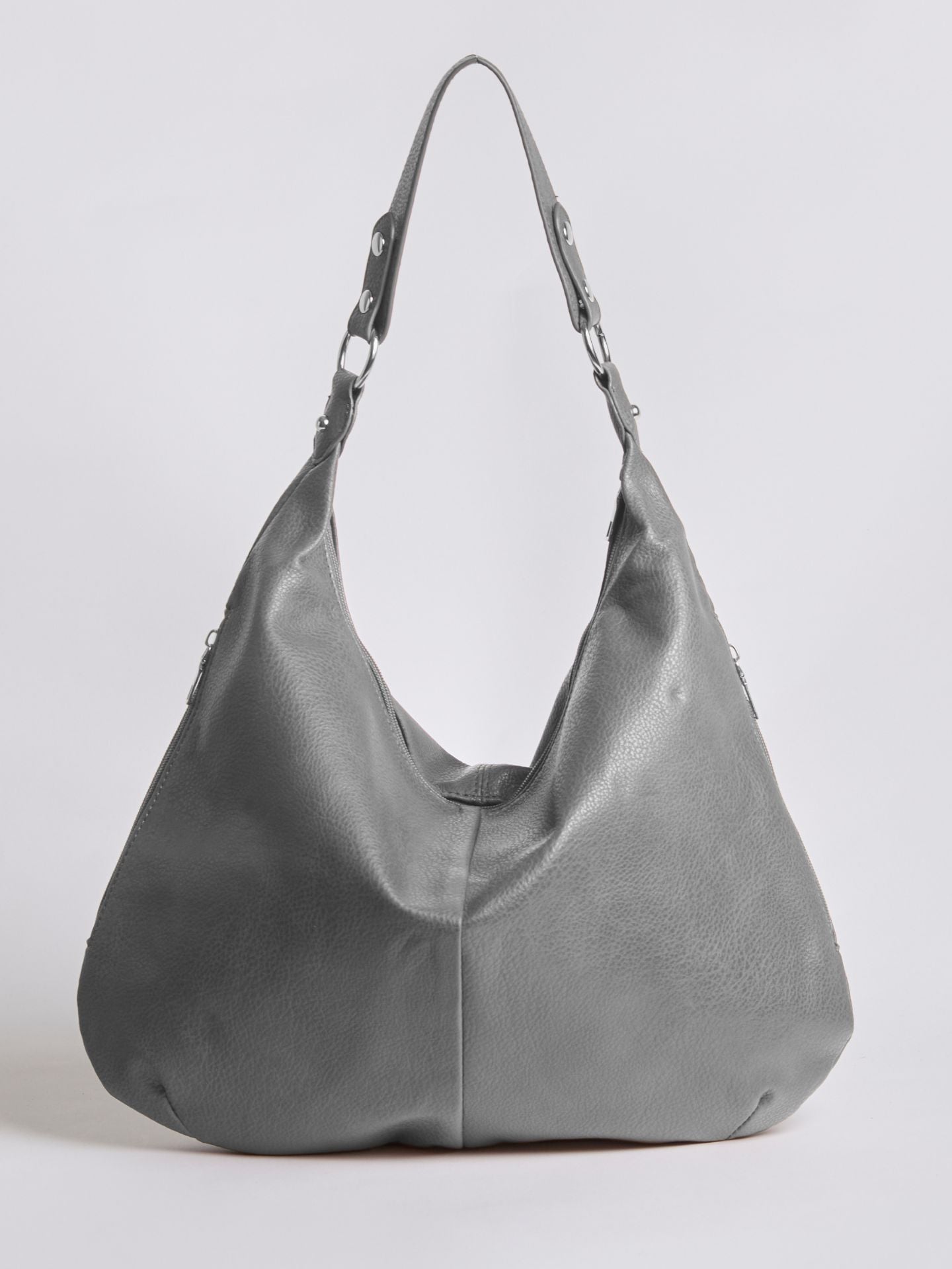 Elara Luxe | Soft Leather Hobo Shoulder Bag