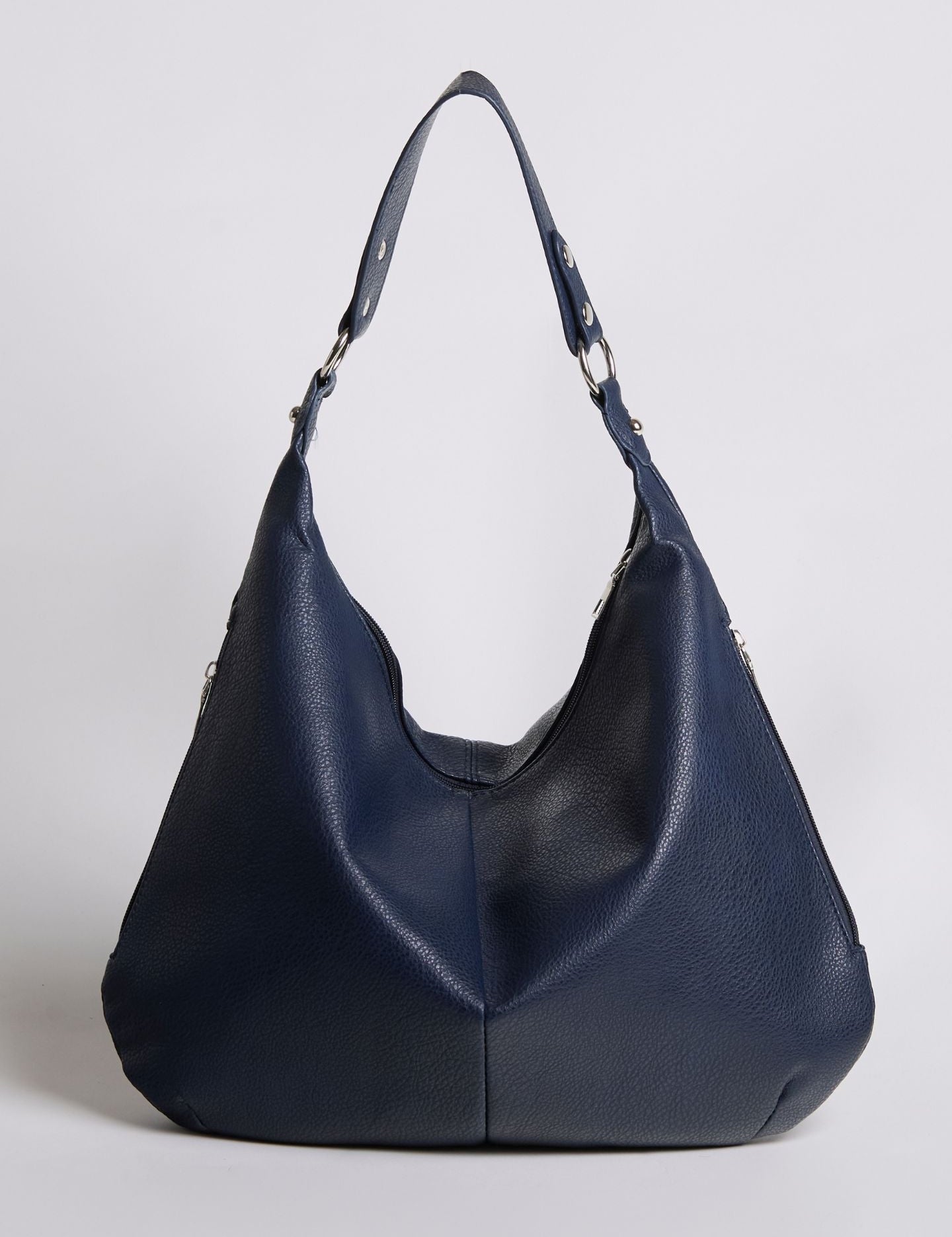 Elara Luxe | Soft Leather Hobo Shoulder Bag