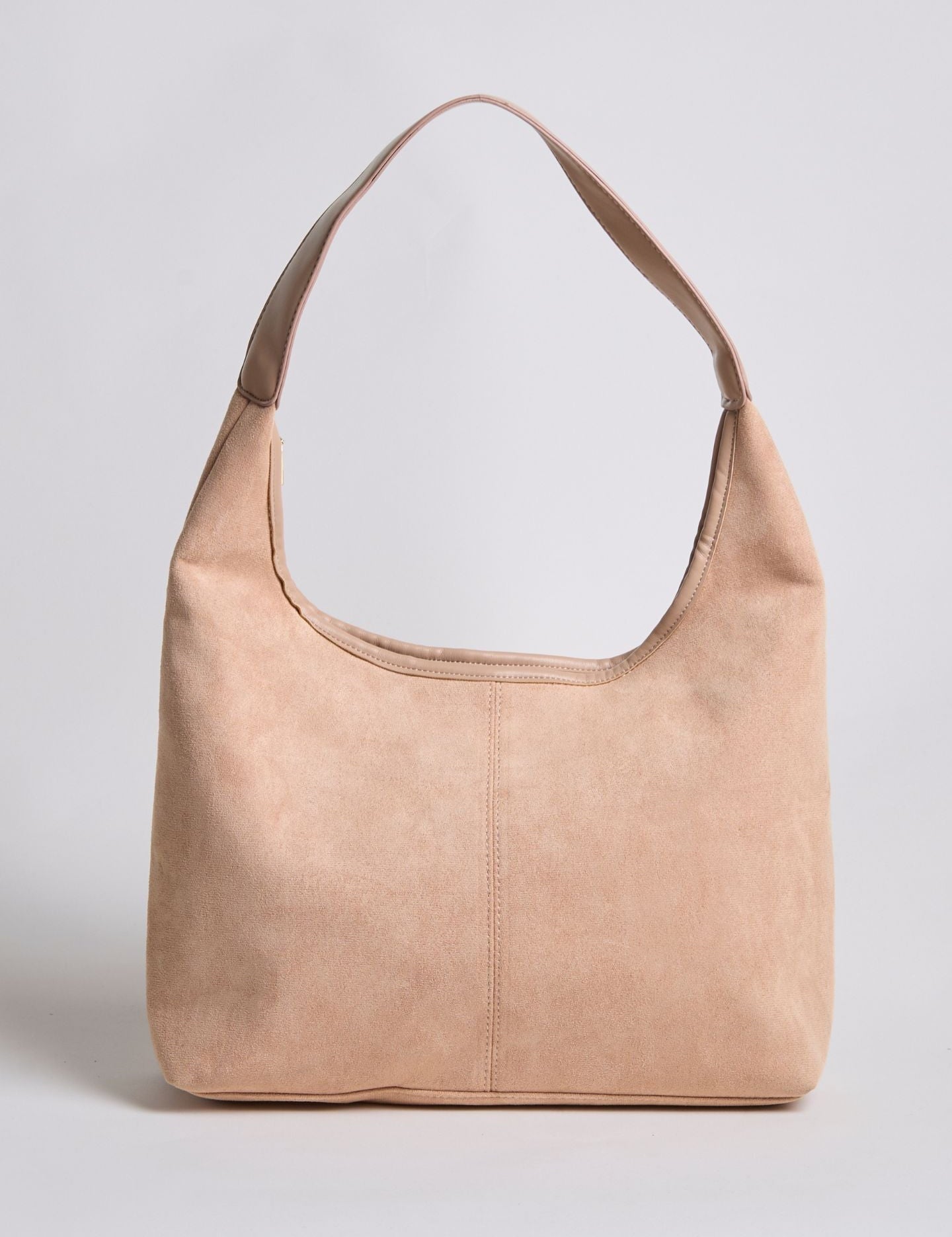 Nora Eclipse | Minimal Suede Hobo Shoulder Bag