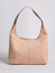 Nora Eclipse | Minimal Suede Hobo Shoulder Bag