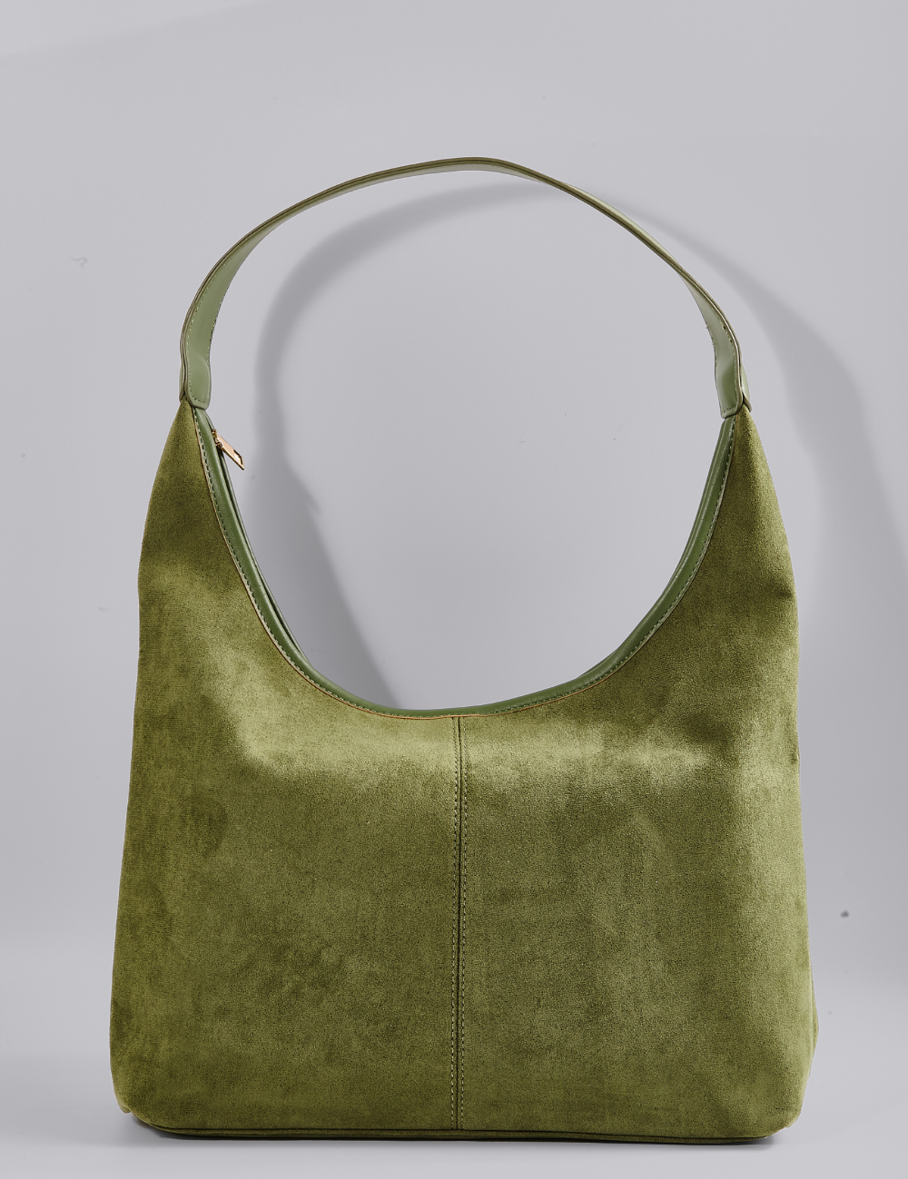 Nora Eclipse | Minimal Suede Hobo Shoulder Bag