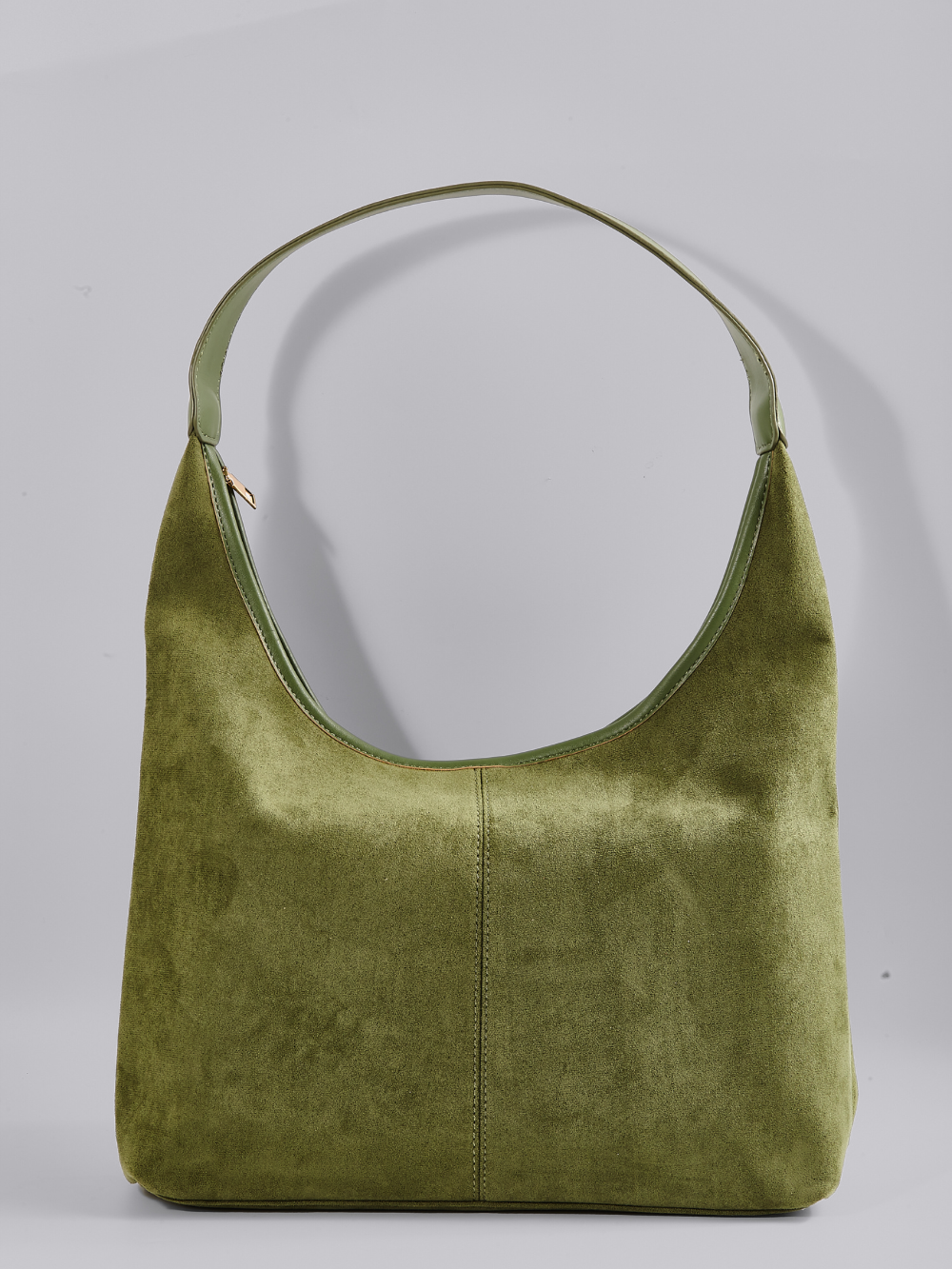 Nora Eclipse | Minimal Suede Hobo Shoulder Bag