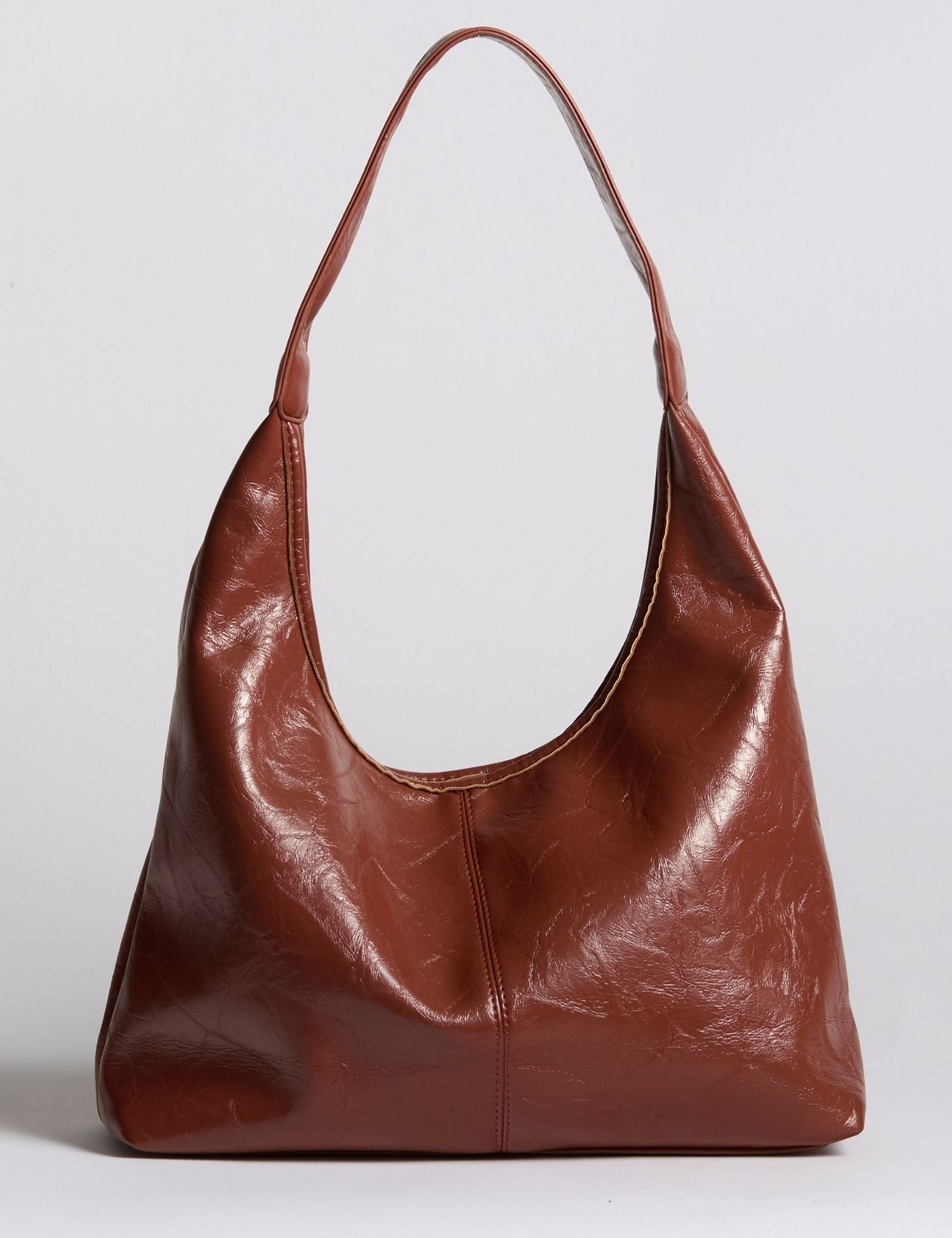 Valerie Noir | Vintage Soft Leather Hobo Bag