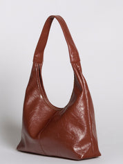 Valerie Noir | Vintage Soft Leather Hobo Bag
