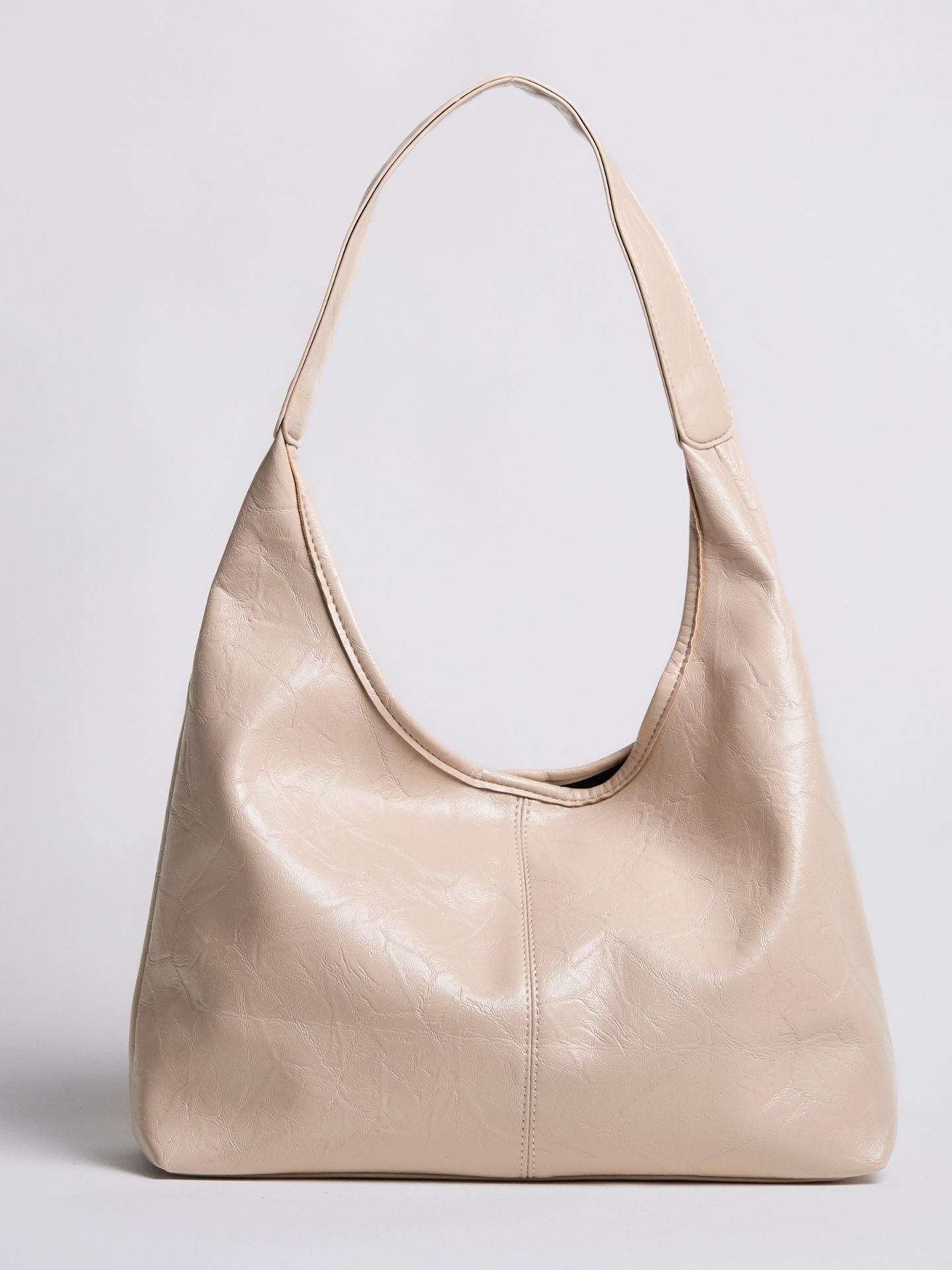 Valerie Noir | Vintage Soft Leather Hobo Bag