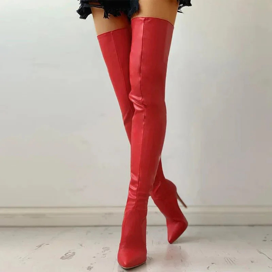 Vivienne Moreau | Luxe Over-The-Knee Boots For Women