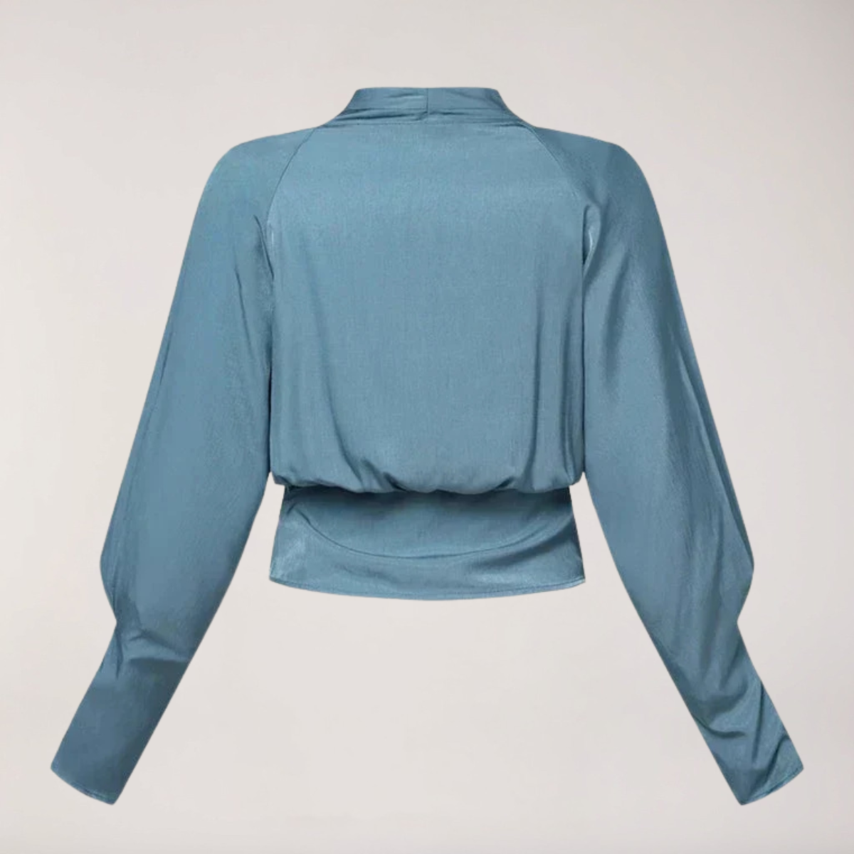 Marisol Hightower | V-Neck Puff Sleeve Blouse For Women