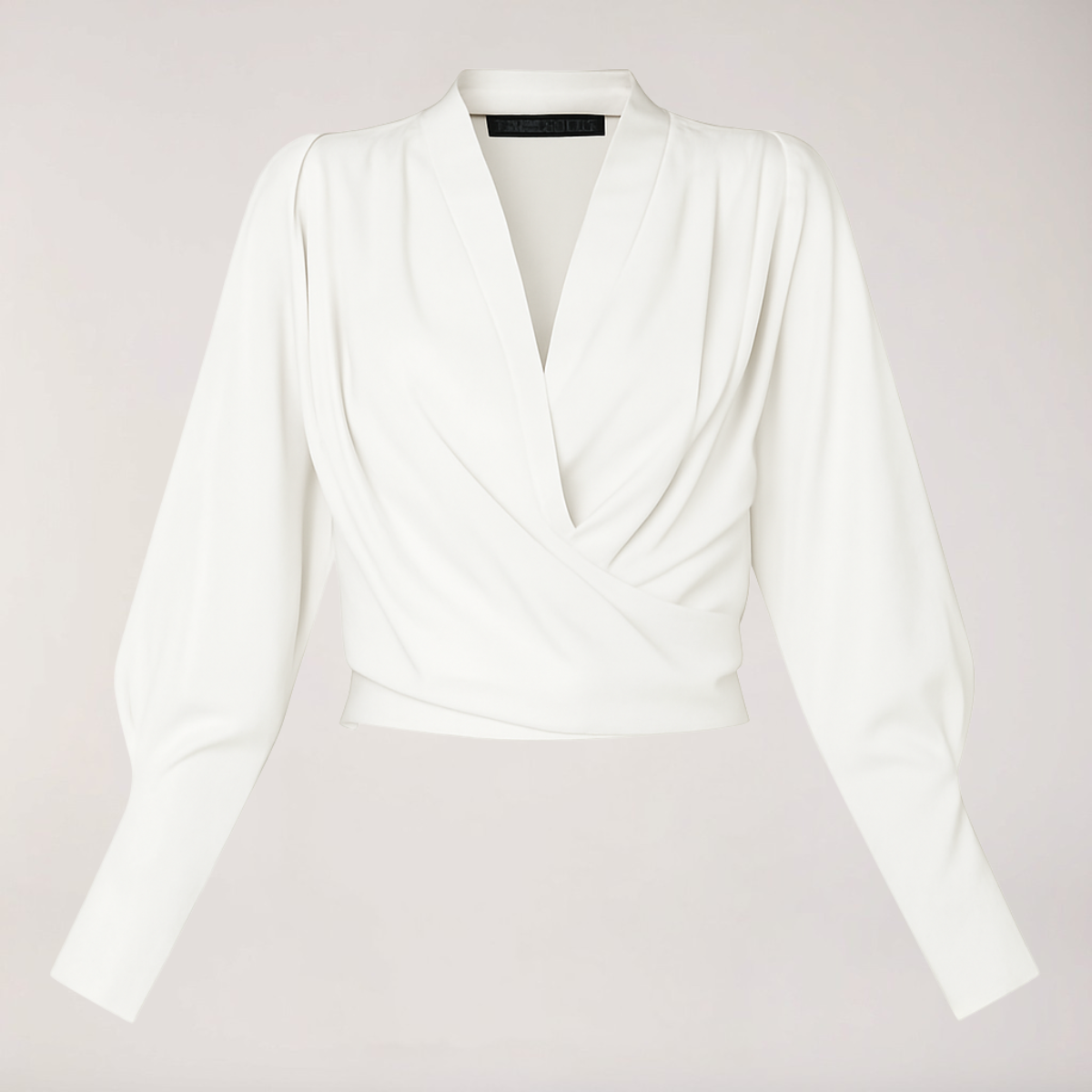 Marisol Hightower | V-Neck Puff Sleeve Blouse For Women