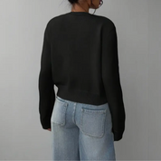 Elara Soft Knit Button Cardigan