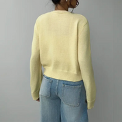 Elara Soft Knit Button Cardigan