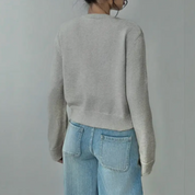 Elara Soft Knit Button Cardigan