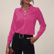 Jimena Rosenberg | Tailored Long Sleeve Blouse For Women