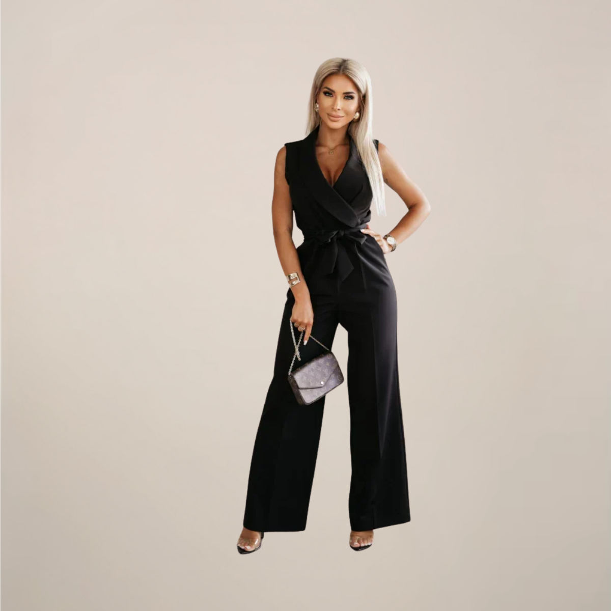 Georgia Albright | Wrap Style Jumpsuit For Women