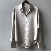 Dayana Silverman | Relaxed Satin Blouse For Women