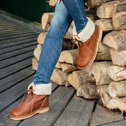 Yvonne Abernathy | Lace-Up Winter Boots For Women