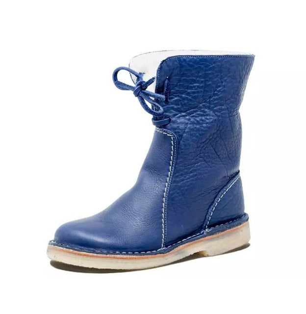 Yvonne Abernathy | Lace-Up Winter Boots For Women