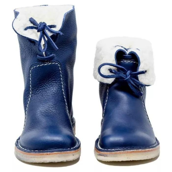 Yvonne Abernathy | Lace-Up Winter Boots For Women
