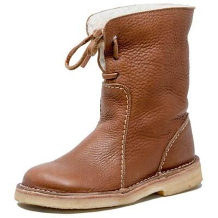 Yvonne Abernathy | Lace-Up Winter Boots For Women