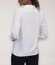 Alondra Kingsbury | Tailored Long Sleeve Blouse For Women