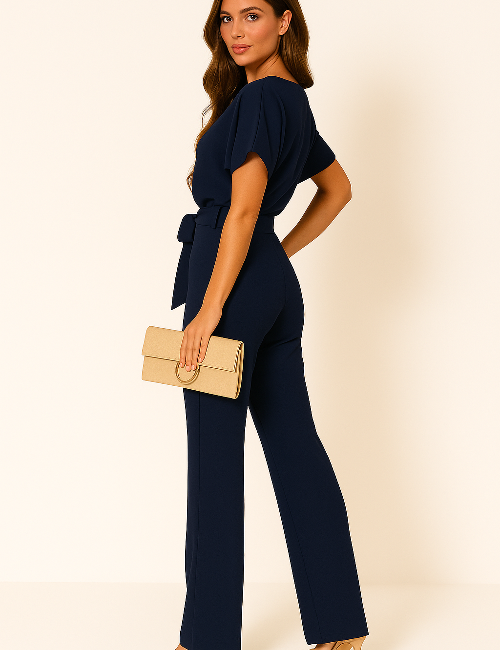 Womens-Tie-Ribbon-Jumpsuit-Short-Sleeved-One-Piece-8.png
