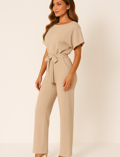 Womens-Tie-Ribbon-Jumpsuit-Short-Sleeved-One-Piece.png