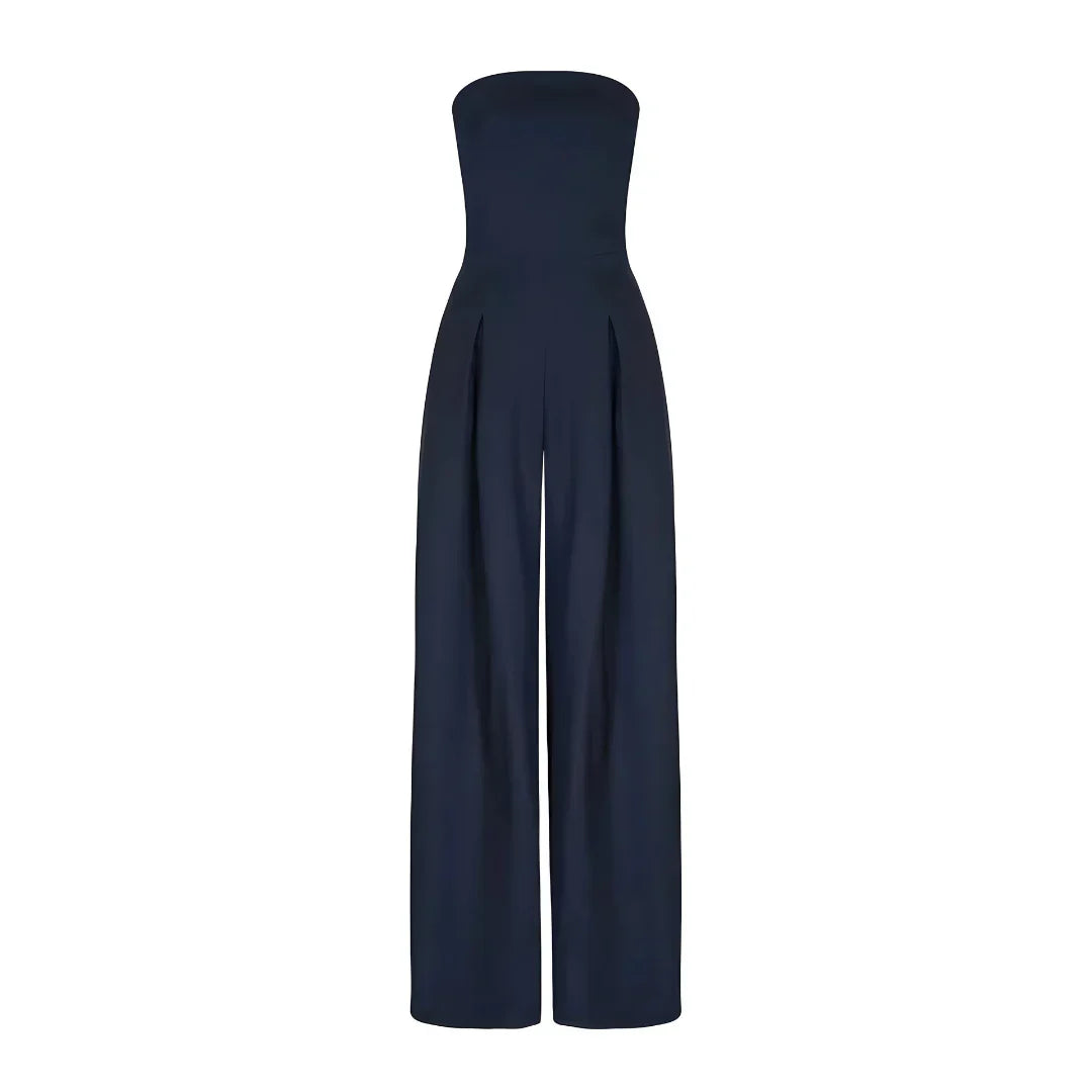 Kara Whitlock | Strapless Wide Leg Jumpsuit For Women