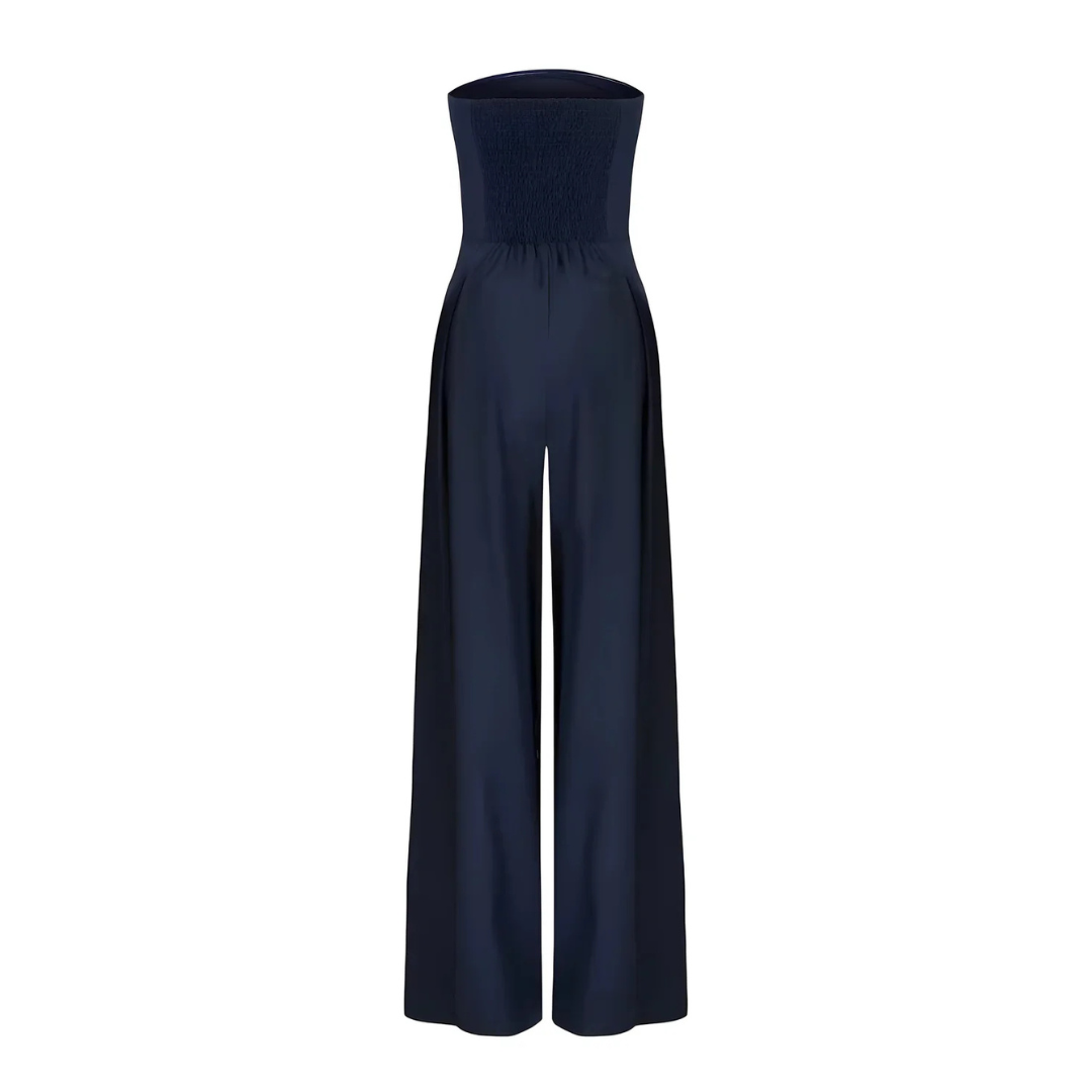 Kara Whitlock | Strapless Wide Leg Jumpsuit For Women