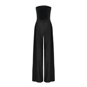 Kara Whitlock | Strapless Wide Leg Jumpsuit For Women