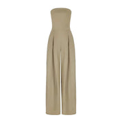 Kara Whitlock | Strapless Wide Leg Jumpsuit For Women