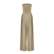 Kara Whitlock | Strapless Wide Leg Jumpsuit For Women