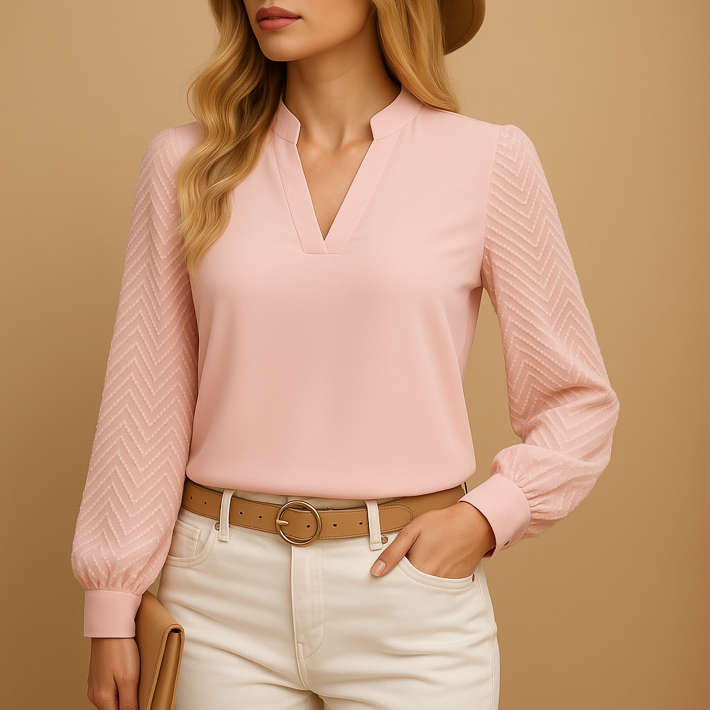 Womens-V-Neck-Top-Flowy-Fit-for-Effortless-Style-and-Comfort.png