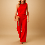 Felicity Rowland | Elegant Sleeveless Jumpsuit For Women