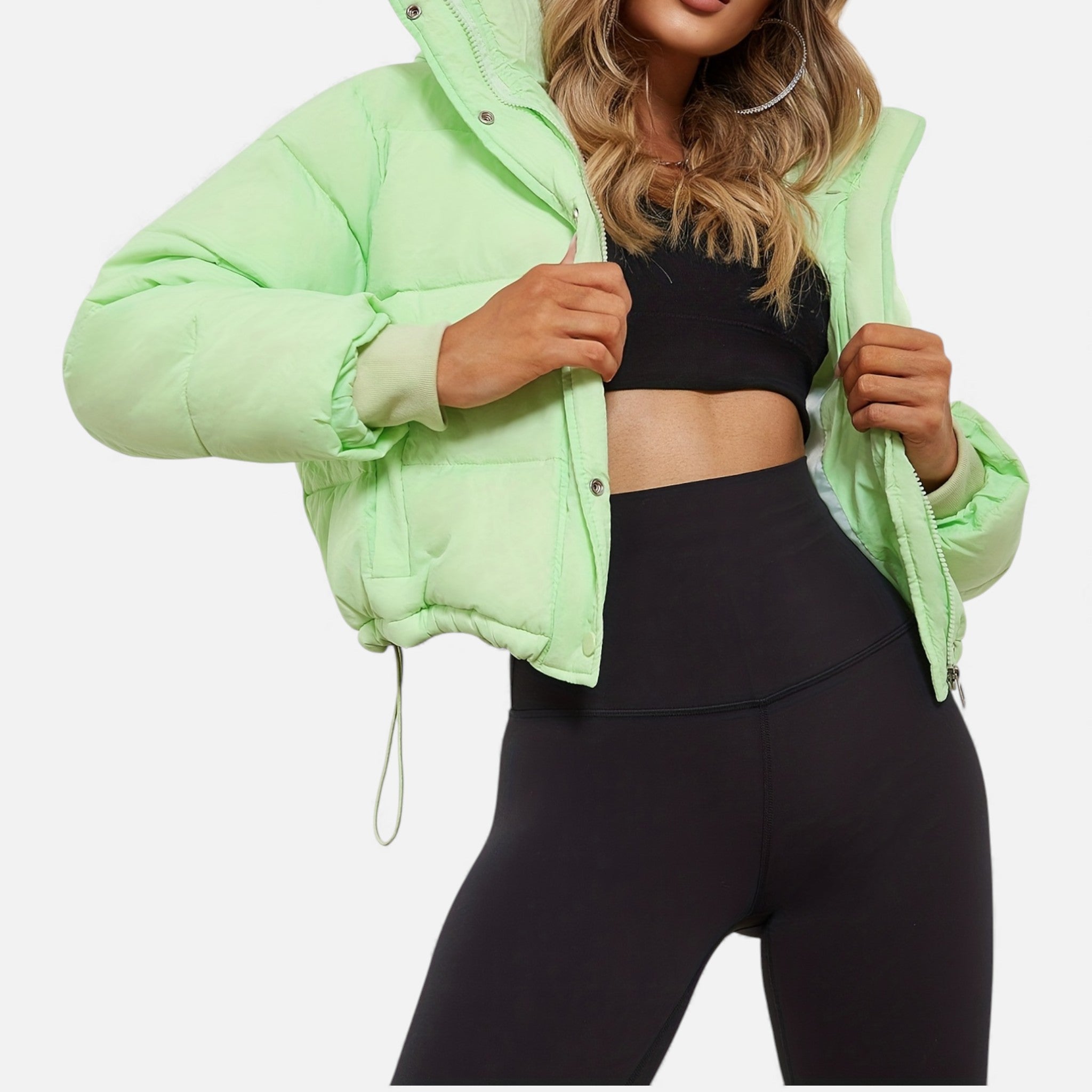 Amelia Kensington | Cropped Puffer Jacket