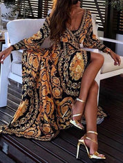 Isabella Conti | Riviera Bohemian Maxi Dress Luxe