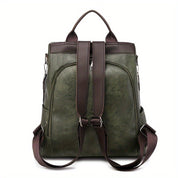 Isabella Vance | Convertible Leather Backpack For Women
