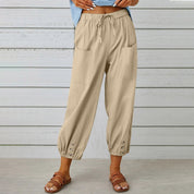 Florence Bennett | Casual Drawstring Trousers For Women