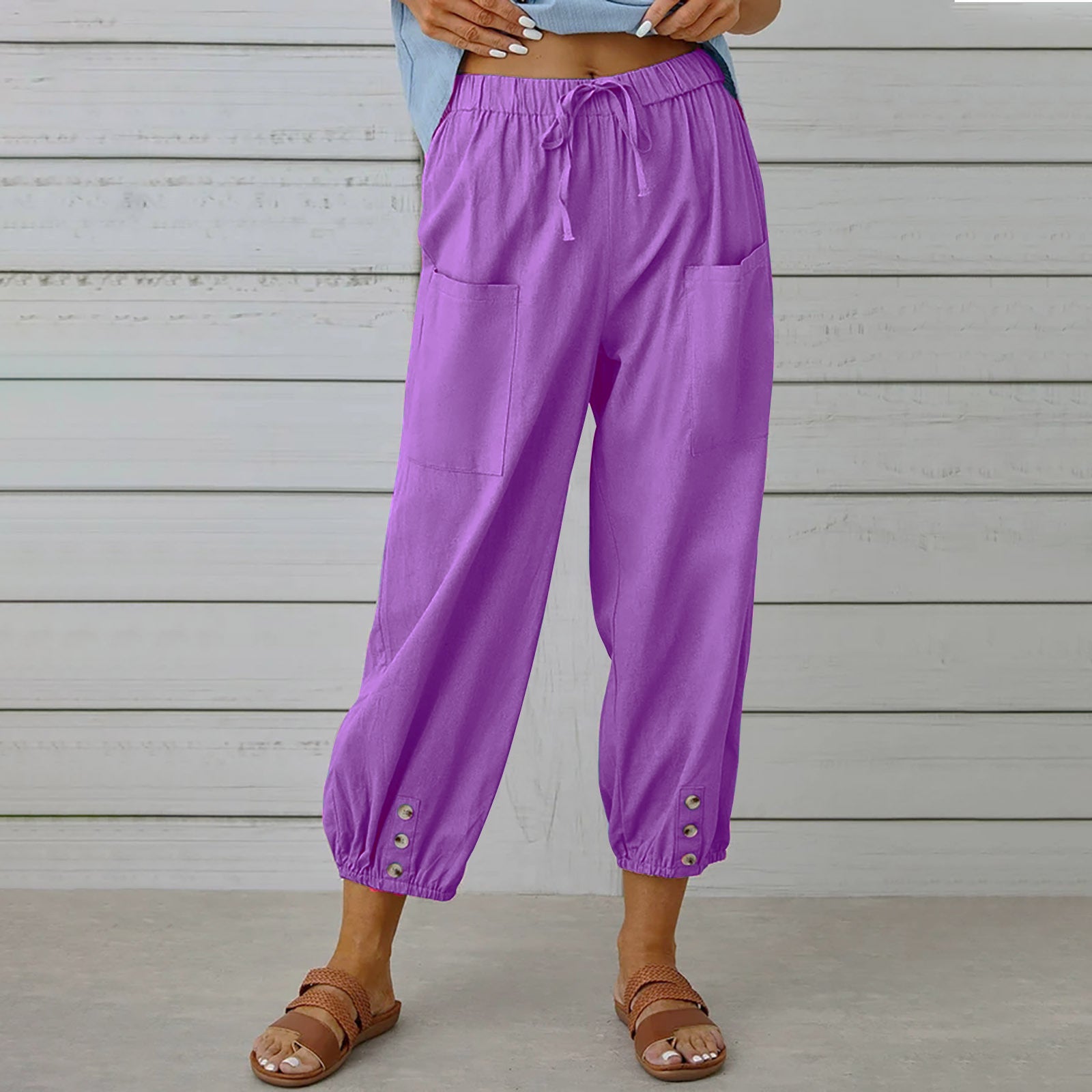 Florence Bennett | Casual Drawstring Trousers For Women