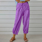 Florence Bennett | Casual Drawstring Trousers For Women